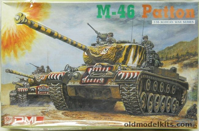 DML 1/35 M-46 Patton Tank Korean War - (M46), 6805 plastic model kit