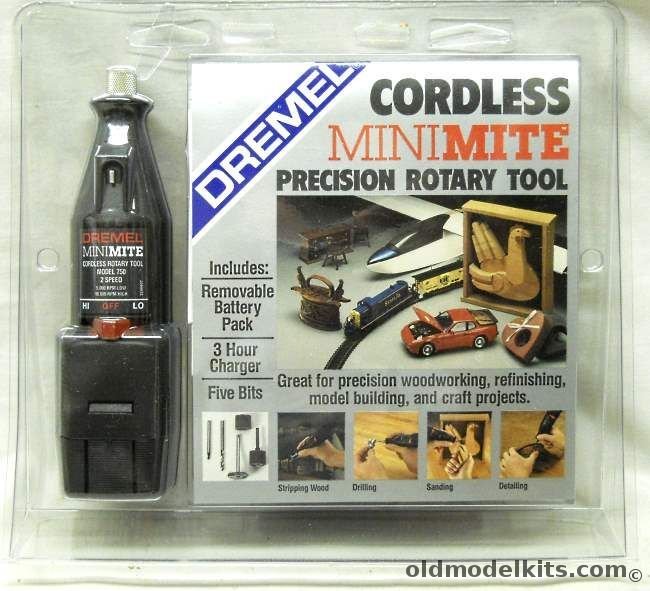 Dremel Cordless Minimite Precision Rotary Tool plastic model kit