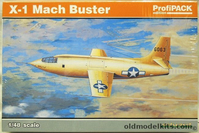 Eduard 1/48 Bell X-1 Profipack, 8079 plastic model kit