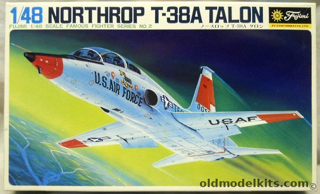 Fujimi 1/48 Northrop T-38A Talon - US Air Force / US Navy Patuxent River Test Pilot School / 1000th Production T-38A, 5A2-400 plastic model kit