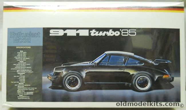 Fujimi 1/24 1985 Porsche 911 Turbo, EM1-1500 plastic model kit