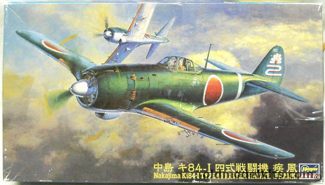 Hasegawa 1/48 Nakajima Ki-84 Type 4 Hayate Frank - (Ki84I), JT67 plastic model kit