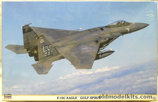 Hasegawa 1/48 McDonnell Douglas F-15C Eagle Gulf Spirit, 09591 plastic model kit