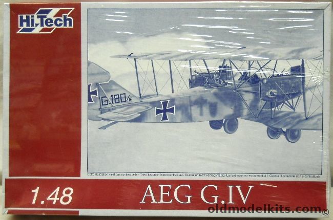 Hi-Tech 1/48 AEG G-IV - (G.IV), HT010 plastic model kit