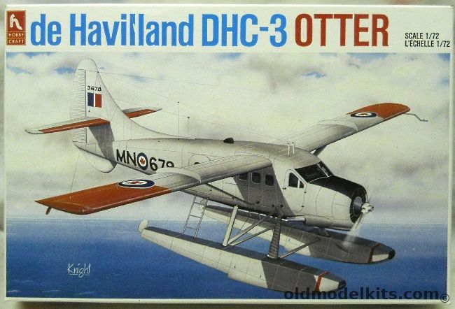 Hobby Craft 1/72 de Havilland DHC-3 Otter - USAF or RCAF, HC1395 plastic model kit