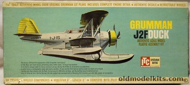 ITC 1/50 Grumman J2F Duck, 37606-98 plastic model kit