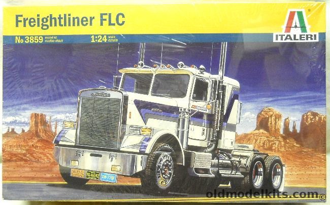 Italeri 1/24 Freightliner FLC Semi Tractor  Truck, 3859 plastic model kit