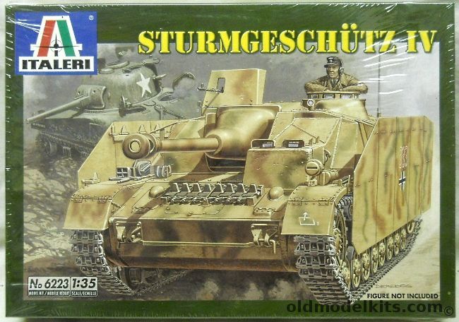Italeri 1/35 StuG IV Sturmgeschutz IV German Assault Gun, 6223 plastic model kit