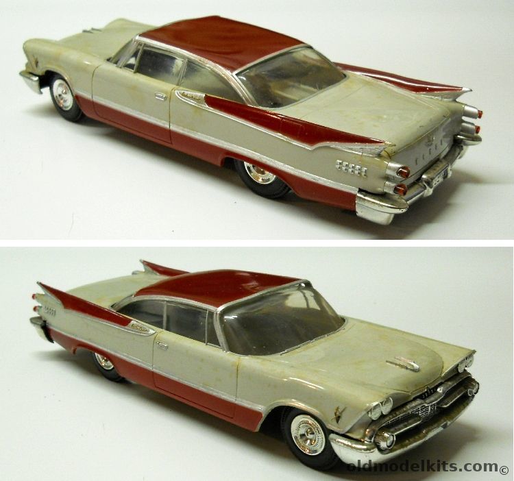 Jo-Han 1/25 1959 Dodge Custom Royal 2 Door Friction Drive Promo plastic model kit