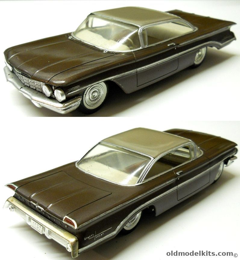 Jo-Han 1/25 1960 Oldsmobile 98 2 Door Hardtop Promo plastic model kit