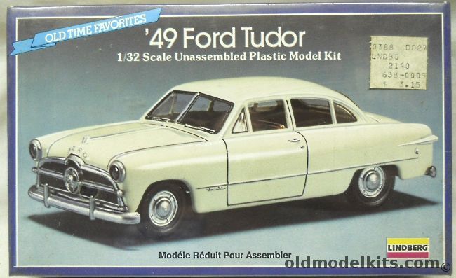 Lindberg 1/32 1949 Ford Tudor - (ex Pyro), 2140 plastic model kit