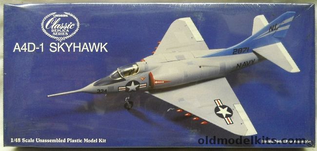 Lindberg 1/48 Douglas A4D-1 Skyhawk - (A-4), 538 plastic model kit