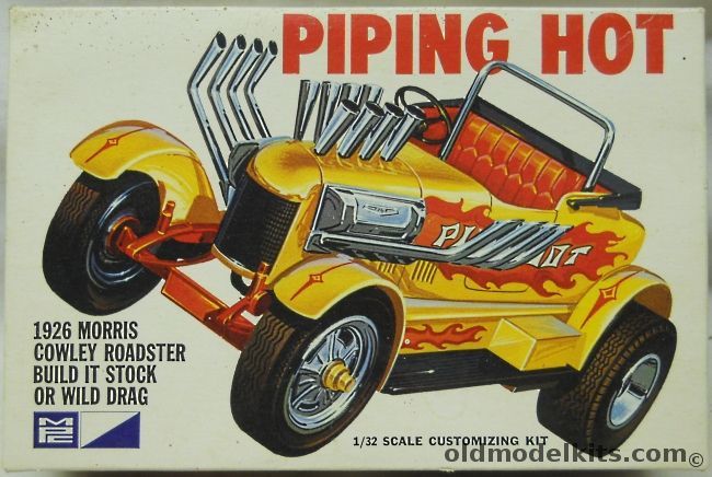 MPC 1/32 Piping Hot 1926 Morris Cowley Roadster Stock or Wild Drag, 1010 plastic model kit
