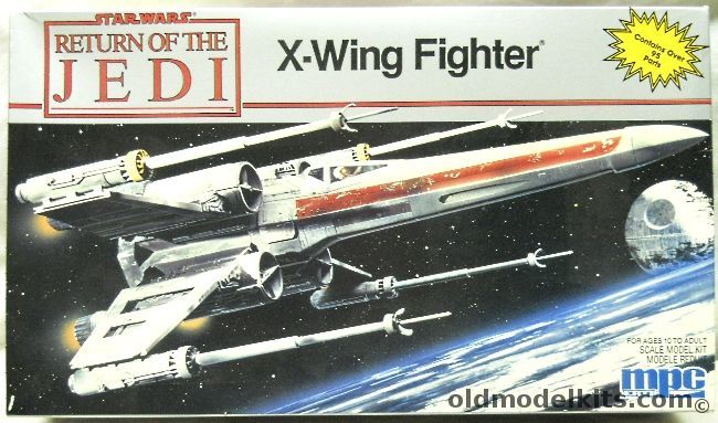 MPC X-Wing Fighter - Star Wars Return of the Jedi, 8918 plastic model kit