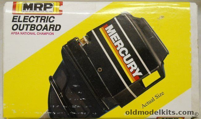 MRP Electric Outboard Motor 3 Time APBA National Champion Powerplant - Mercury / Evinrude / Johnson, 10-3500 plastic model kit