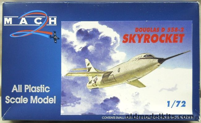 Mach 2 1/72 Douglas D558-2 Skyrocket - (D5582), GP044 plastic model kit