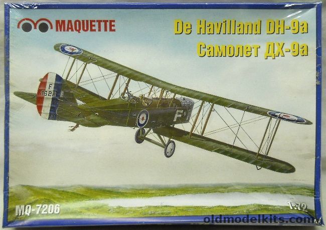 Maquette 1/48 De Havilland DH-9a, MQ7206 plastic model kit