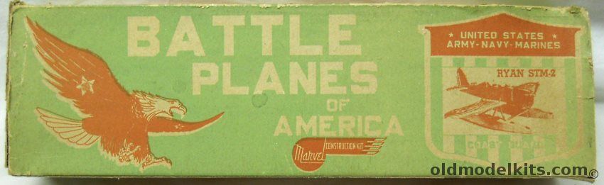 Marvel 1/32 Ryan STM-2 US Coast Guard Battle Planes Of America Series - Solid Wood Aircraft plastic model kit