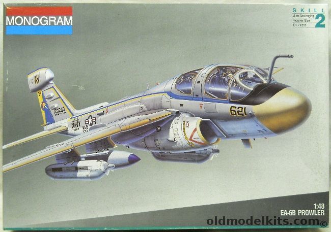 Monogram 1/48 Grumman EA-6B Prowler, 5611 plastic model kit