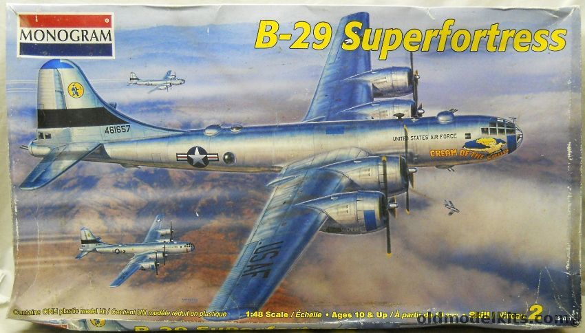 Monogram 1/48 Boeing B-29 Superfortress - Korean War Variant, 85-5711 plastic model kit