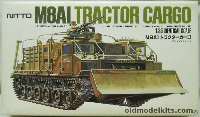 Nitto 1/35 M8A1 Tractor Cargo - (M8-A1 Cargo Tractor), 15083 plastic model kit