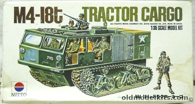 Nitto 1/35 M4-18T US Army 18 Ton High Speed Cargo Tractor, 91 plastic model kit