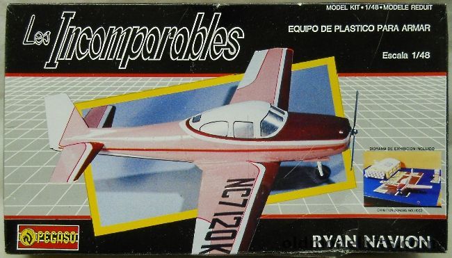 Pegaso 1/48 Ryan Navion - (ex Lindberg), P5020 plastic model kit