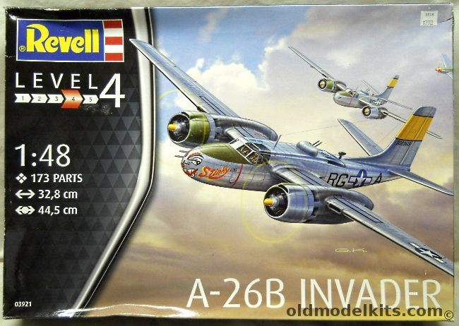 Revell 1/48 A-26B Invader - (ex Monogram Pro Modeler), 03921 plastic model kit