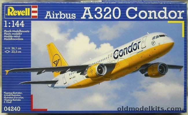 Revell 1/144 Airbus A320 Condor - (A-320), 04240 plastic model kit