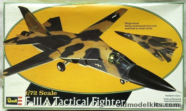 Revell 1/72 US Air Force F-111A, 4303 plastic model kit