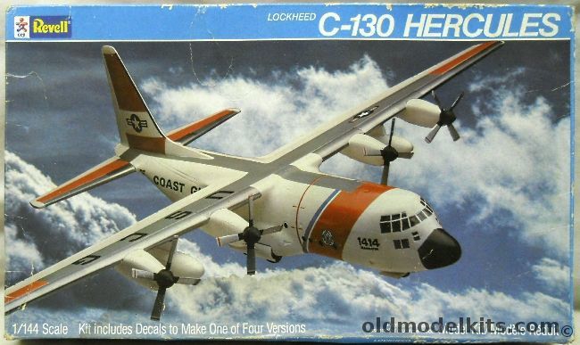 Revell 1/144 C-130 Hercules Coast Guard - European 1 / Desert / Jungle, 4535 plastic model kit