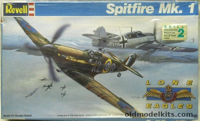 Revell 1/32 Supermarine Spitfire Mk. 1 Lone Eagles, 4555 plastic model kit