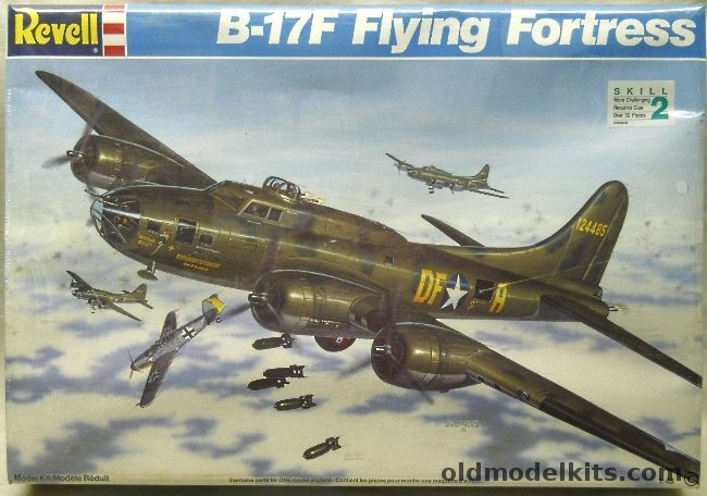 Revell 1/48 B-17F Flying Fortress Memphis Belle, 4701 plastic model kit