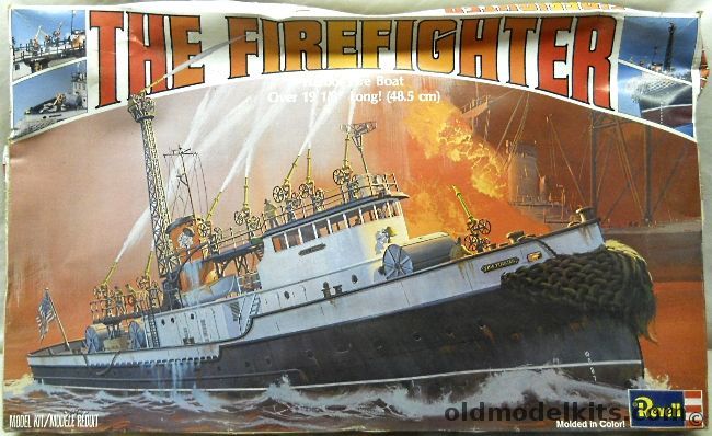 Revell 1/84 The Firefighter Harbor Fire Boat, 5200 plastic model kit