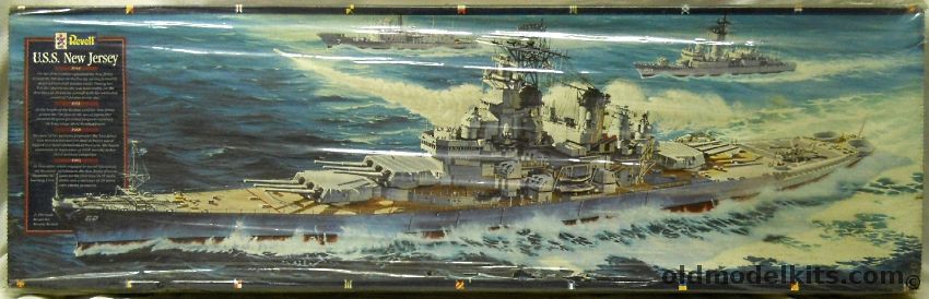 Revell 1/350 USS New Jersey BB62 - 1982 Configuration, 5214 plastic model kit