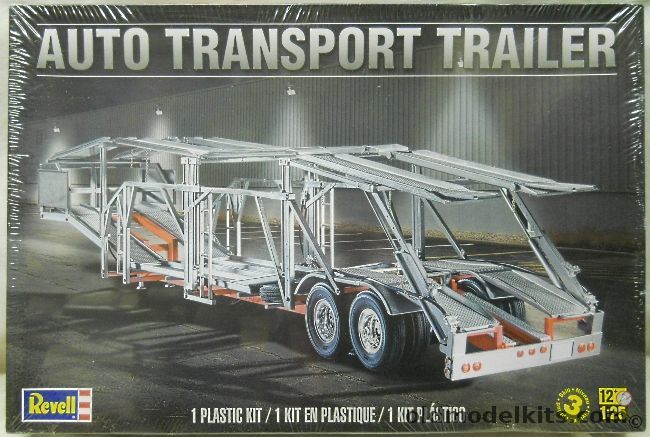 Revell 1/25 Auto Transporter Trailer - (Car Hauler / Car Trailer), 85-1509 plastic model kit