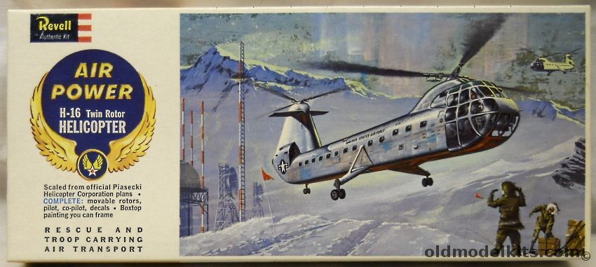 Revell 1/96 H-16 Piasecki Transporter - Air Power Issue, H138-130 plastic model kit