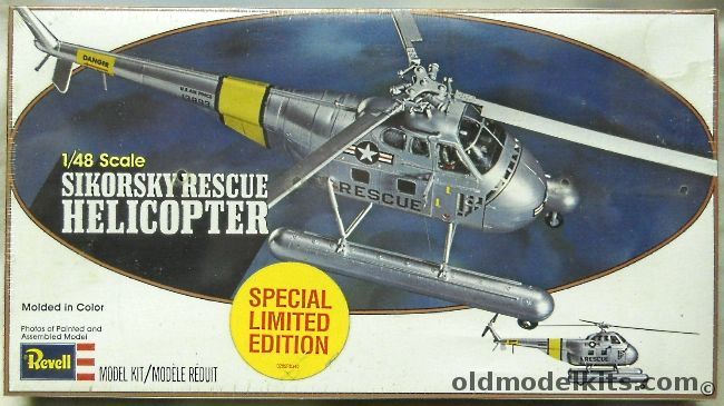 Revell 1/48 Sikorsky H-19 Rescue Helicopter, H173 plastic model kit