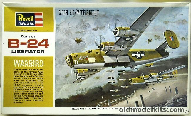 Revell 1/72 Convair B-24 Liberator WARBIRD, H203 plastic model kit