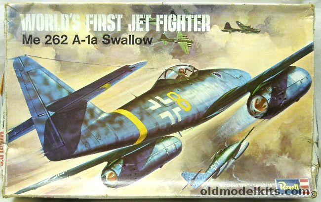 Revell 1/32 Me-262 Swallow - World's First Jet Fighter, H218 plastic model kit