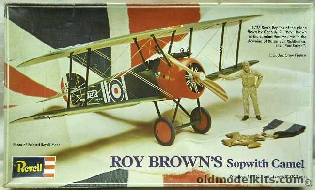 Revell 1/28 Roy Brown's Sopwith Camel, H234 plastic model kit