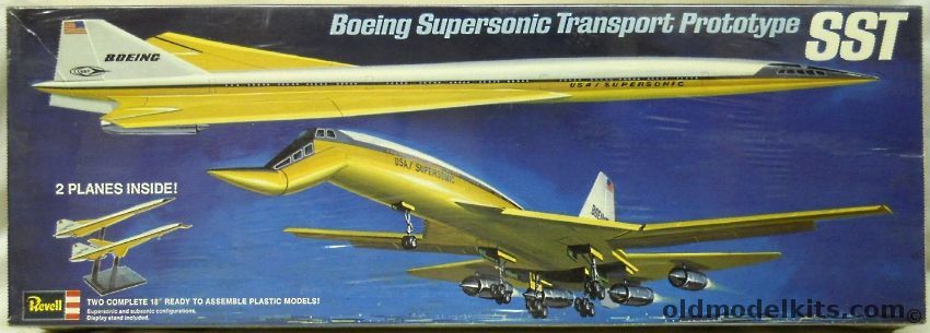 Revell 1/200 Boeing SST Supersonic 2 Kits (2707), H262-300 plastic model kit