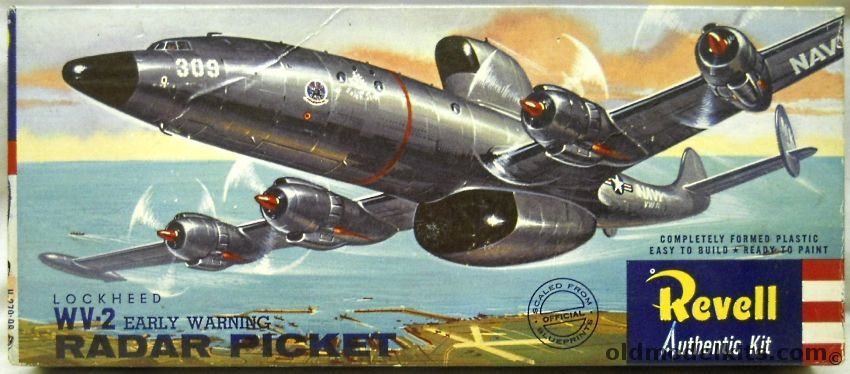 Revell 1/128 Lockheed WV-2 Early Warning Radar Picket 'S' Kit, H279-98 plastic model kit