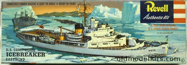 Revell 1/285 US Coast Guard Icebreaker Eastwind - 'S' Issue, H337-149 plastic model kit