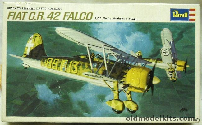 Revell 1/72 Fiat CR-42 Falco, H648 plastic model kit