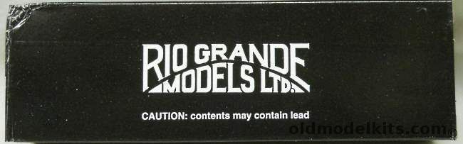 Rio Grande Models 1/87 West Side Caboose #1 With Trucks HOn3 Narrow Gauge - Craftsman Model, 3075-CB plastic model kit