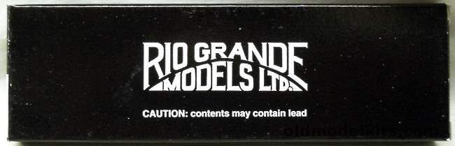 Rio Grande Models 1/87 Carter Brothers 24 Foot Flat Car With Metal Trucks HOn3 Narrow Gauge - HO Craftsman Model, 3093-CF plastic model kit