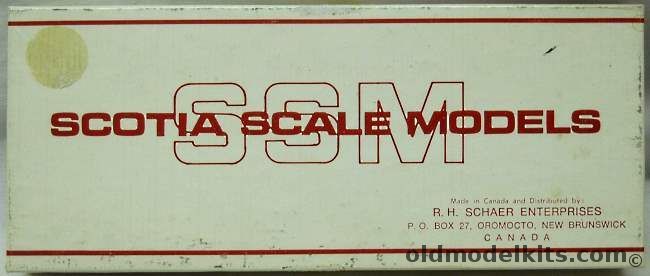 Scotia Scale Models 1/87 Westside 24 Foot Bunk Car HOn3 Narrow Gauge - Craftsman Model, 7108 plastic model kit