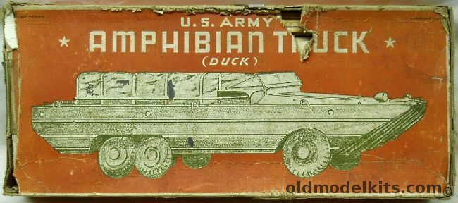 Star Model 1/24 US Army Amphibian 1 1/2 Ton Truck DUCK (DUKW) plastic model kit