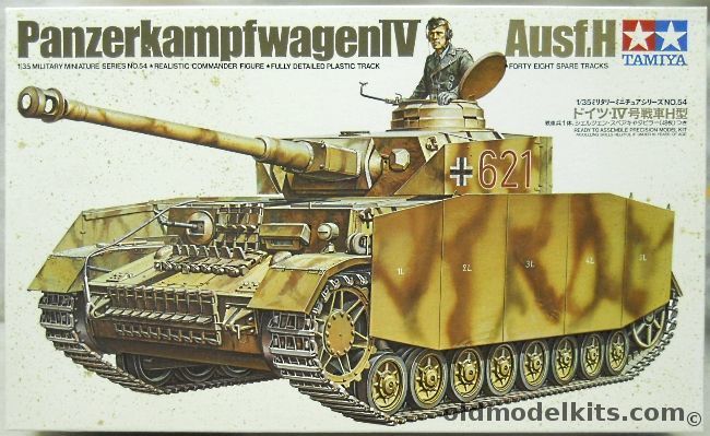 Tamiya 1/35 Panzerkampfwagen IV Ausf. H, 35054 plastic model kit